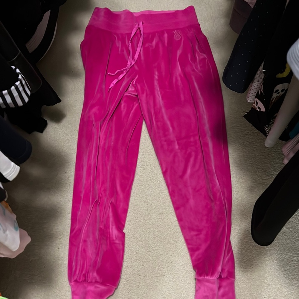VS Victoria Secret Velour Joggers